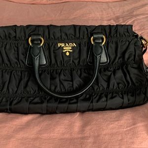 Original Prada purse and wallet bundle for sale.